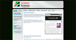Desktop Screenshot of centurysystems.com
